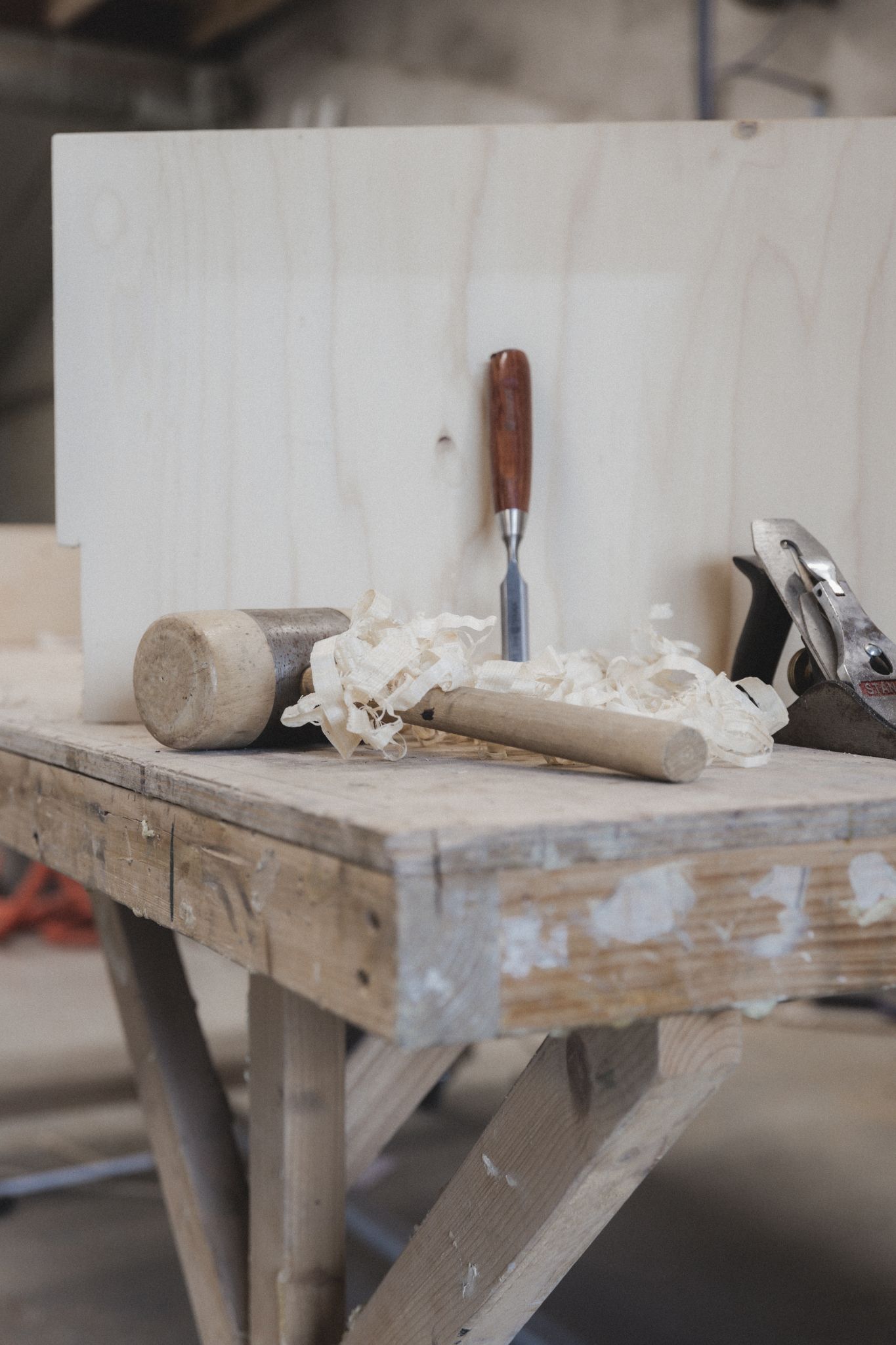 Mark Timmerwerk houtwerk werktafel werkbank ambacht vakmanschap